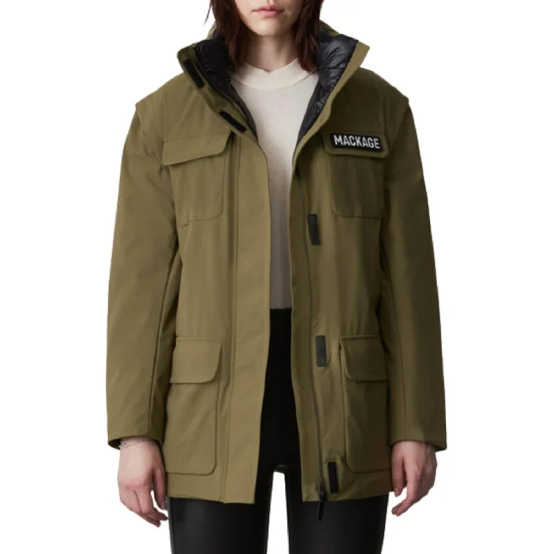 Agata Field Jacket In Olive