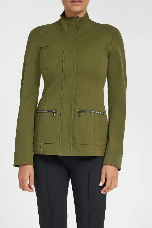 Bronte Jacket In Moss Green