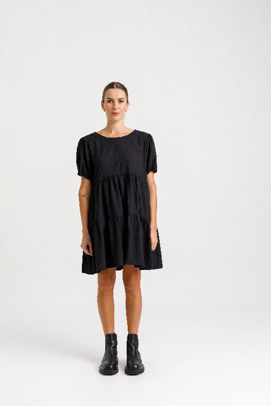 Whirl Dress Replen - Black