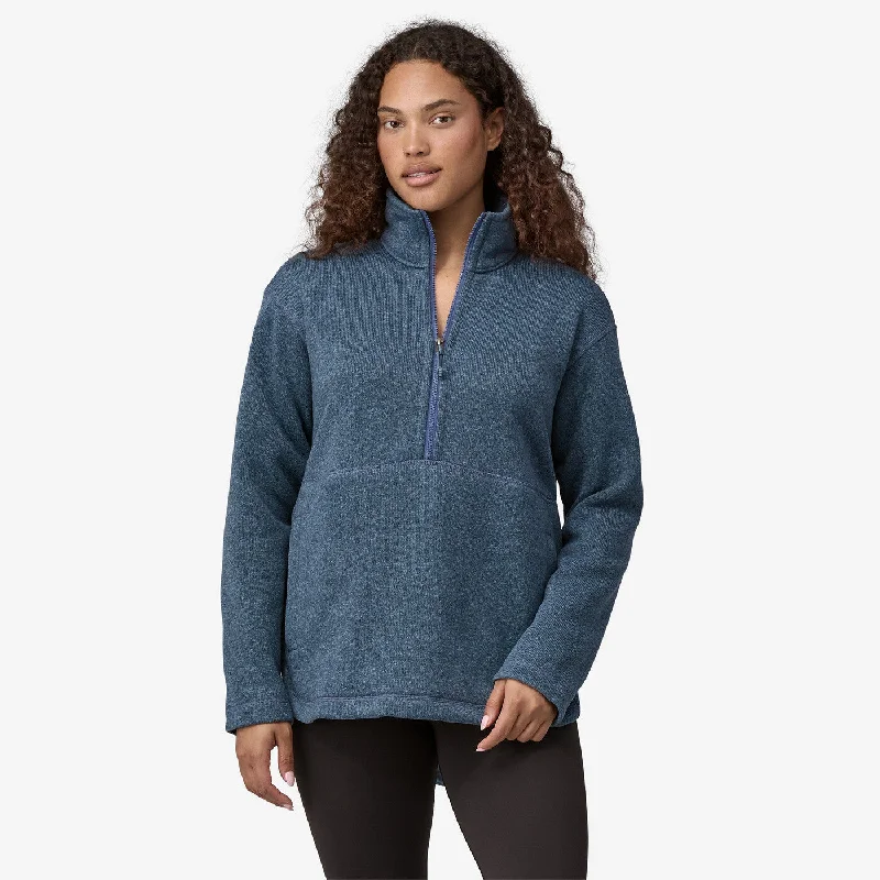 Women's Better Sweater Oversized Fleece Pullover - Utility Blue