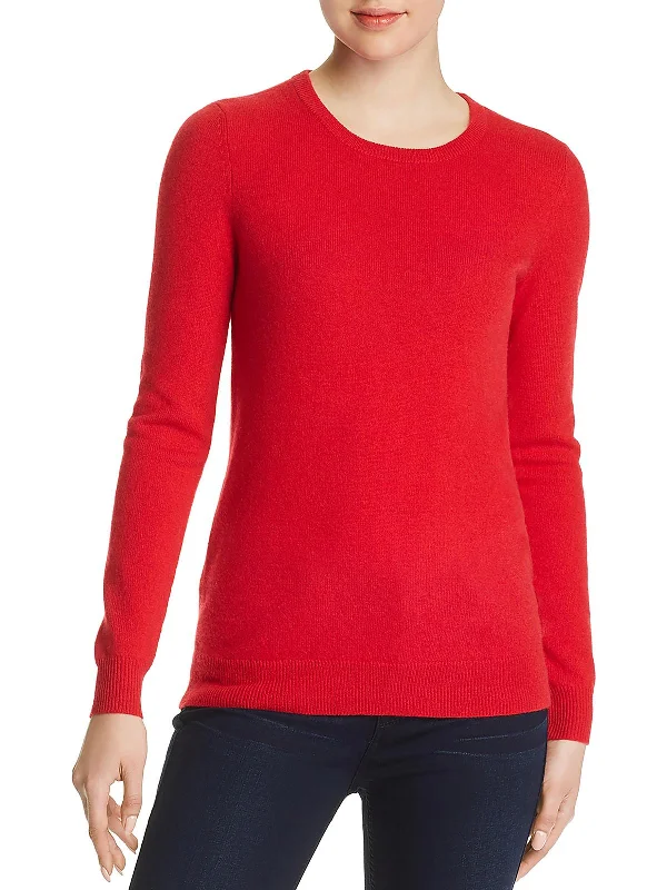 Womens Cashmere Crewneck Sweater