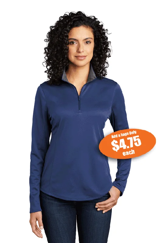 Ladies Port Authority® Silk Touch ™ Performance 1/4-Zip