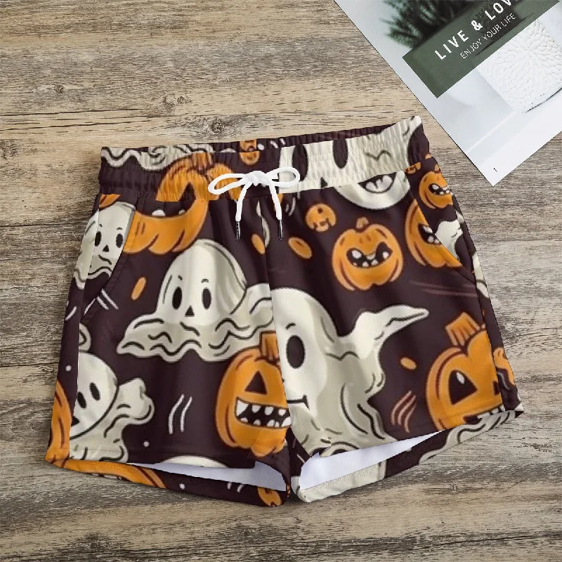 Ghosts N Pumpkins Women's Casual Shorts