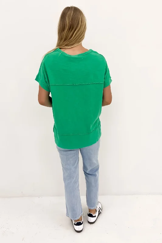 Allison Tee Bright Green