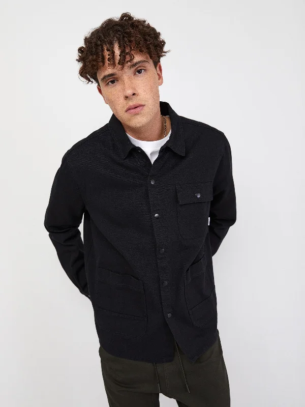 Utility Twill Shirt Jacket