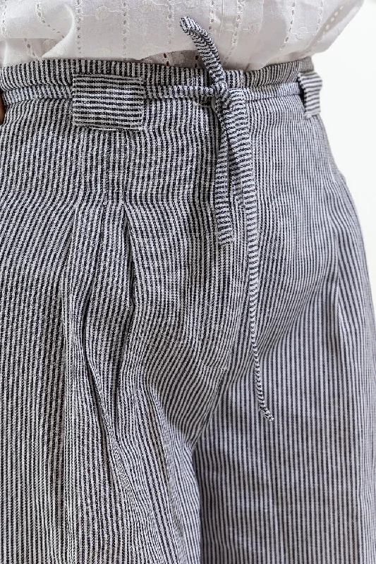 STRIPER WIDE LEG PANTS