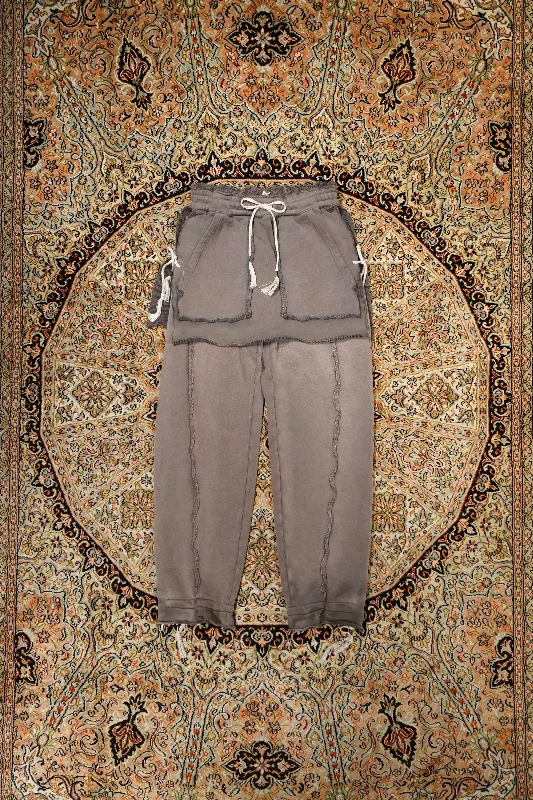 Custum Sweat Pants (Brown)