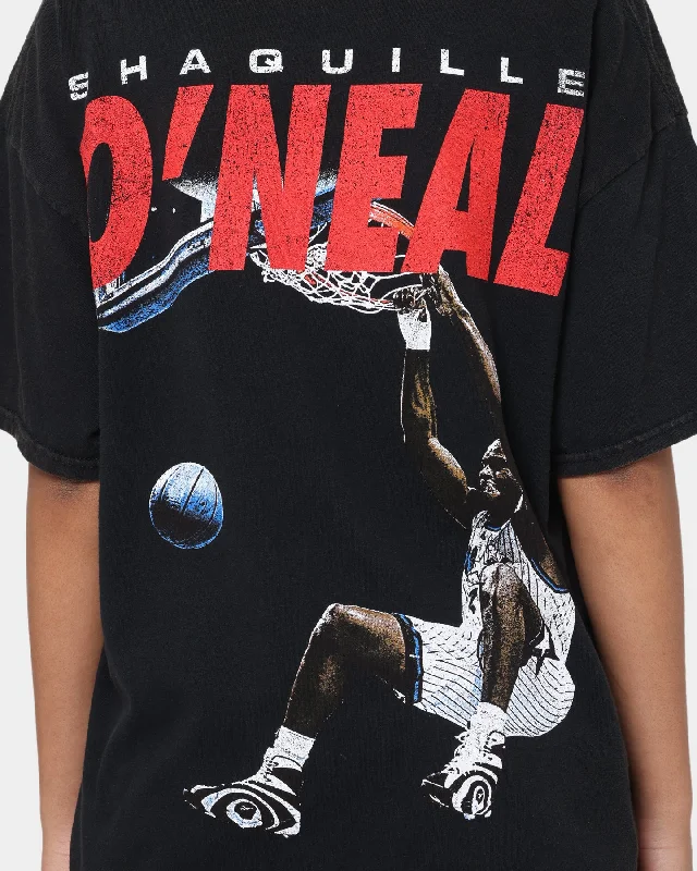 Goat Crew X Shaq Dunk Vintage T-Shirt Washed Black