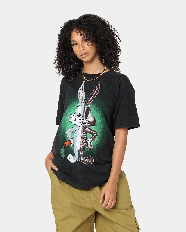 Goat Crew X Looney Tunes Bugs Bunny Vintage T-Shirt Black Wash