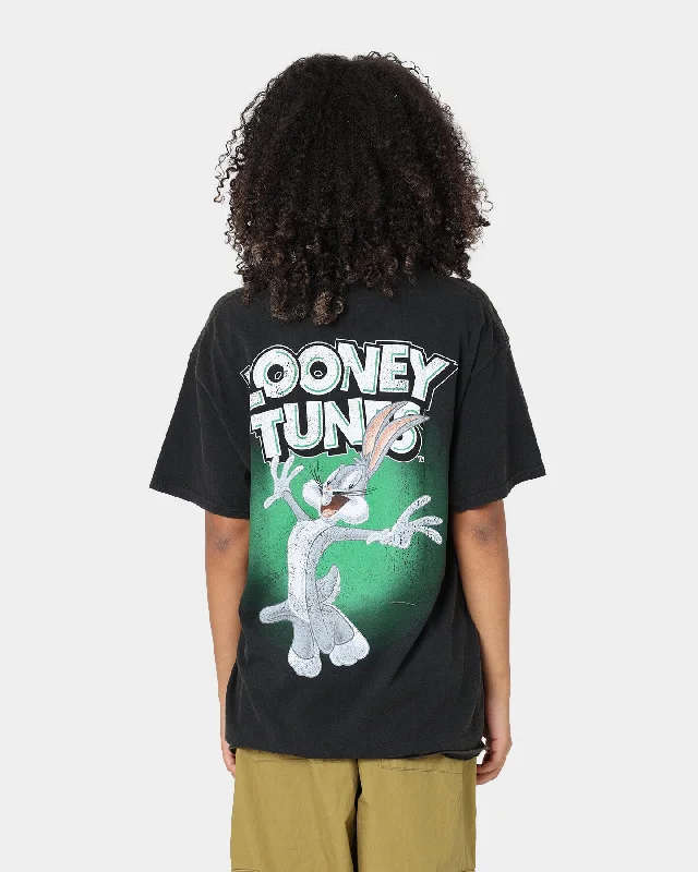 Goat Crew X Looney Tunes Bugs Bunny Vintage T-Shirt Black Wash