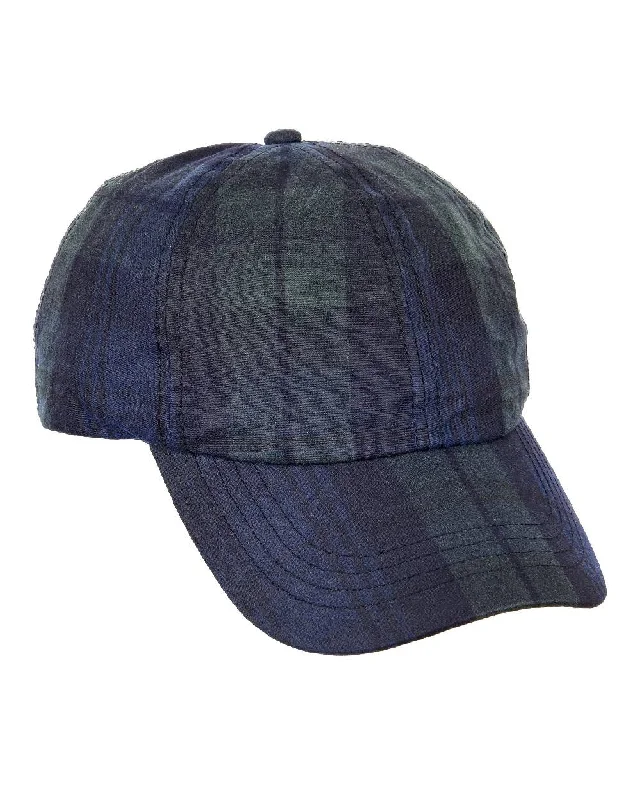 Heather Ewan Tartan Wax Baseball Cap