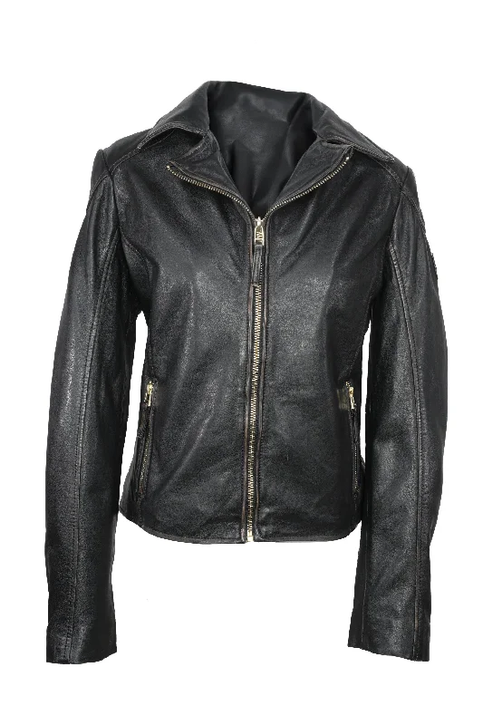 Mauritius Olivia Ladies Leather Jacket Black