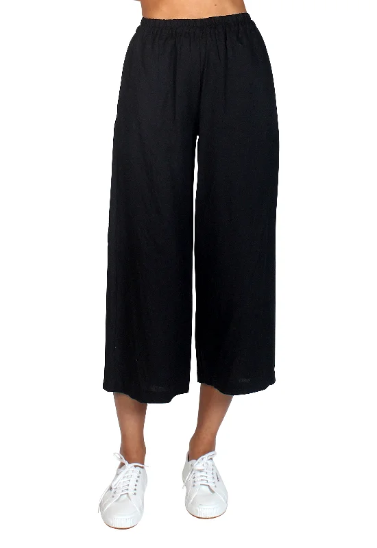 Pacific Linen Pants Black