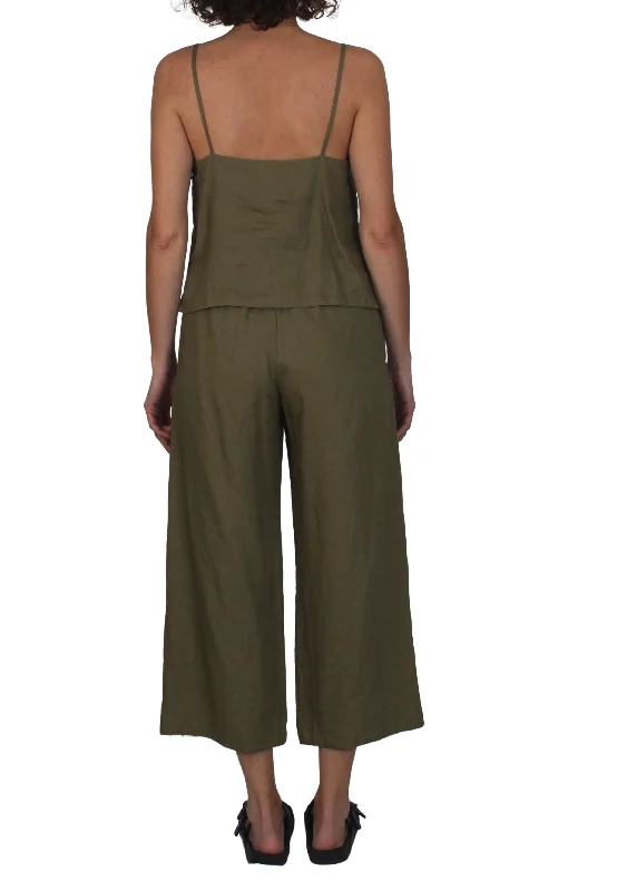 Pacific Linen Pants Khaki