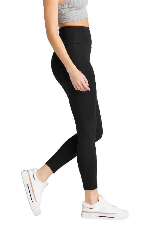 District Womens High Waist Odor Resistant Leggings - Black