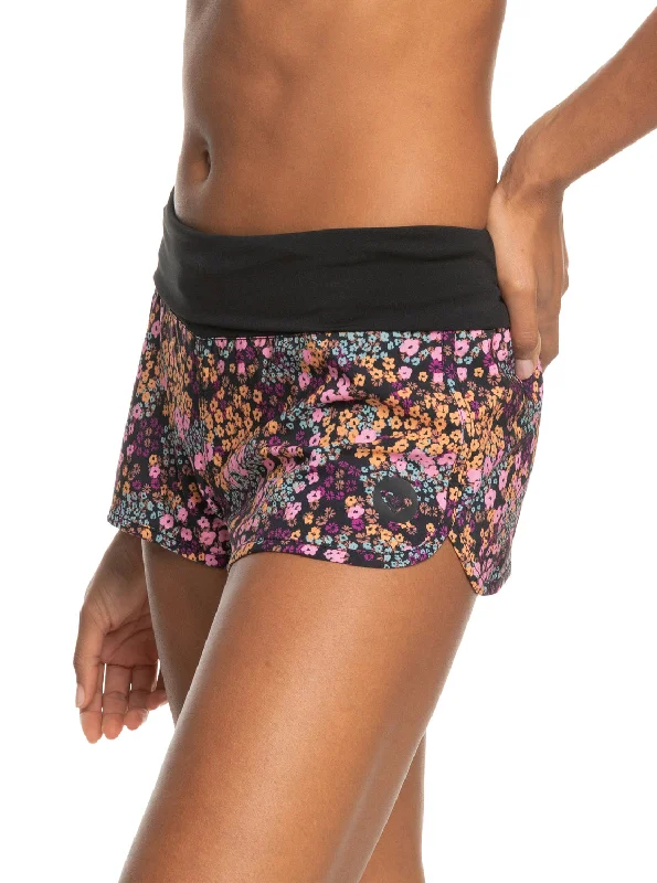 Endless Summer Boardshorts - Anthracite Floral Daze