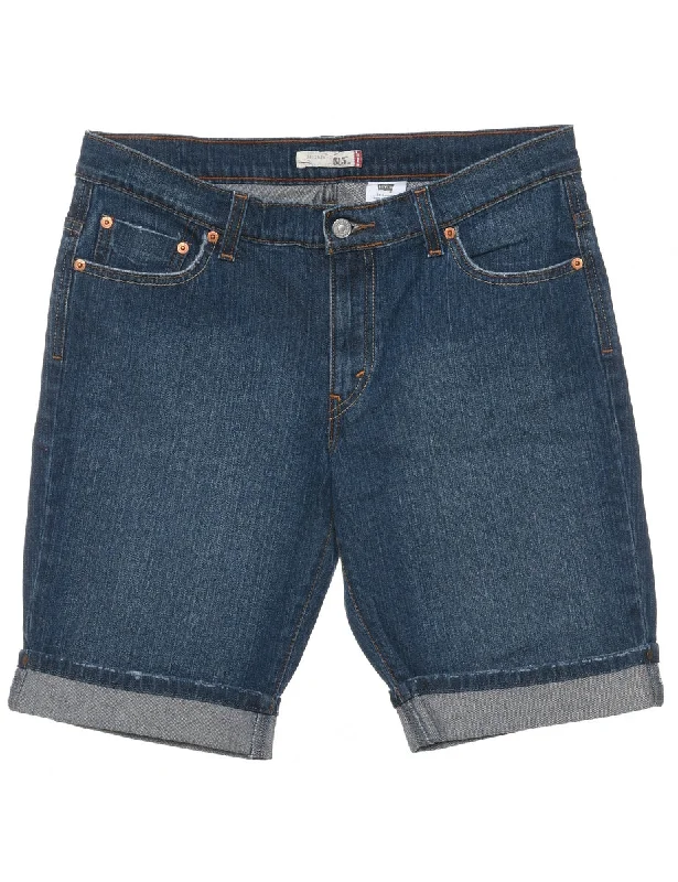 Levi's 515 Rolled Hem Denim Shorts - W33 L10