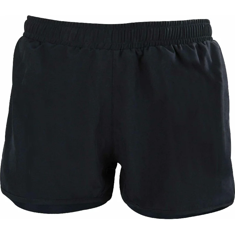 More Mile Core 2 In 1 Womens Running Shorts - Black