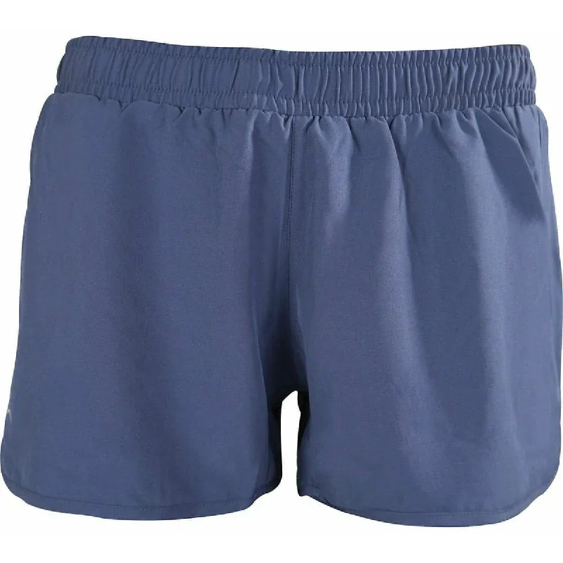 More Mile Core 2 In 1 Womens Running Shorts - Blue