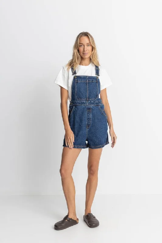 Rhythm Tides Short Overalls