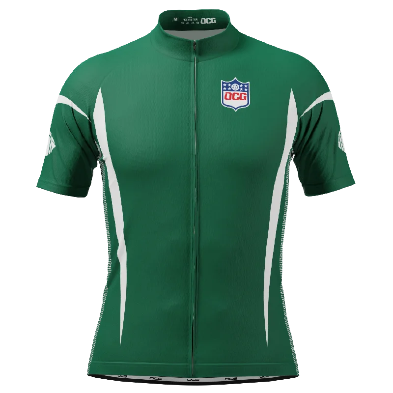 Men's New York Football Short Sleeve Cycling Jersey