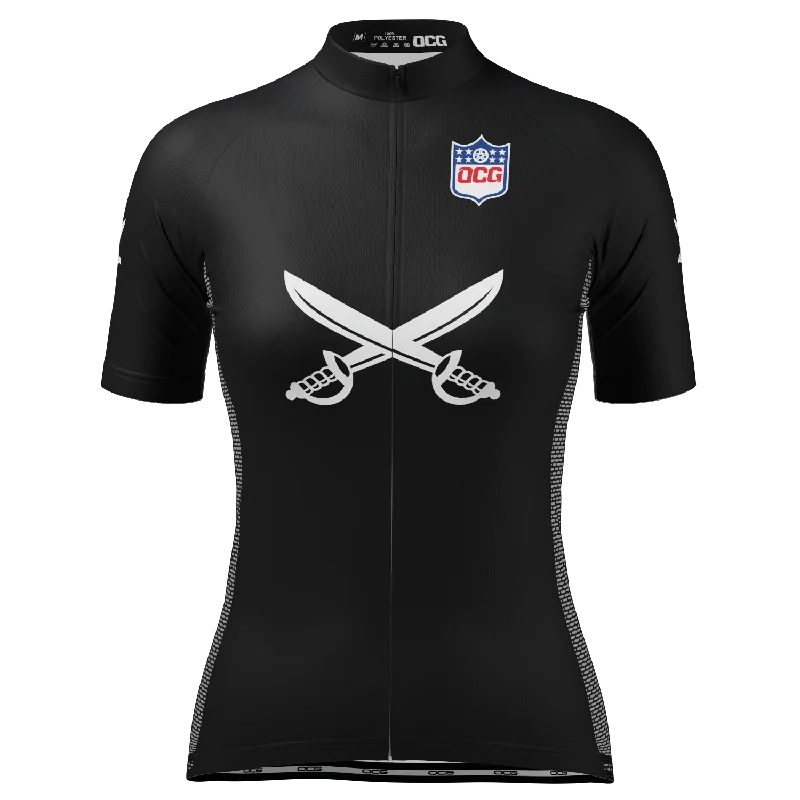 Women's Las Vegas Football Short Sleeve Cycling Jersey