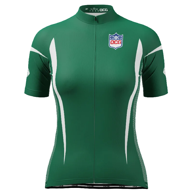 Women's New York Football Short Sleeve Cycling Jersey